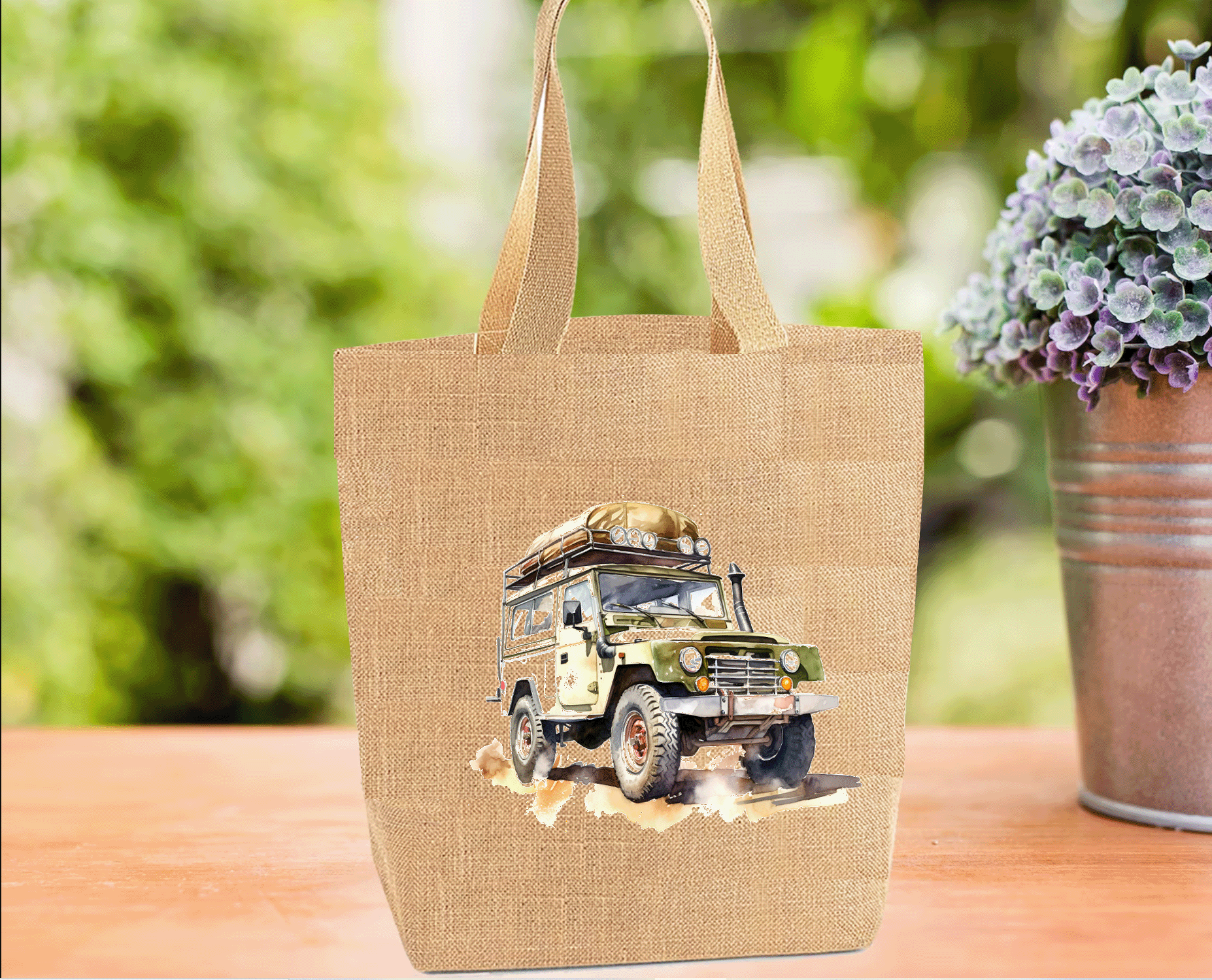 Classic Off Road Tote Bag, Classis 4x4 Tote Bag